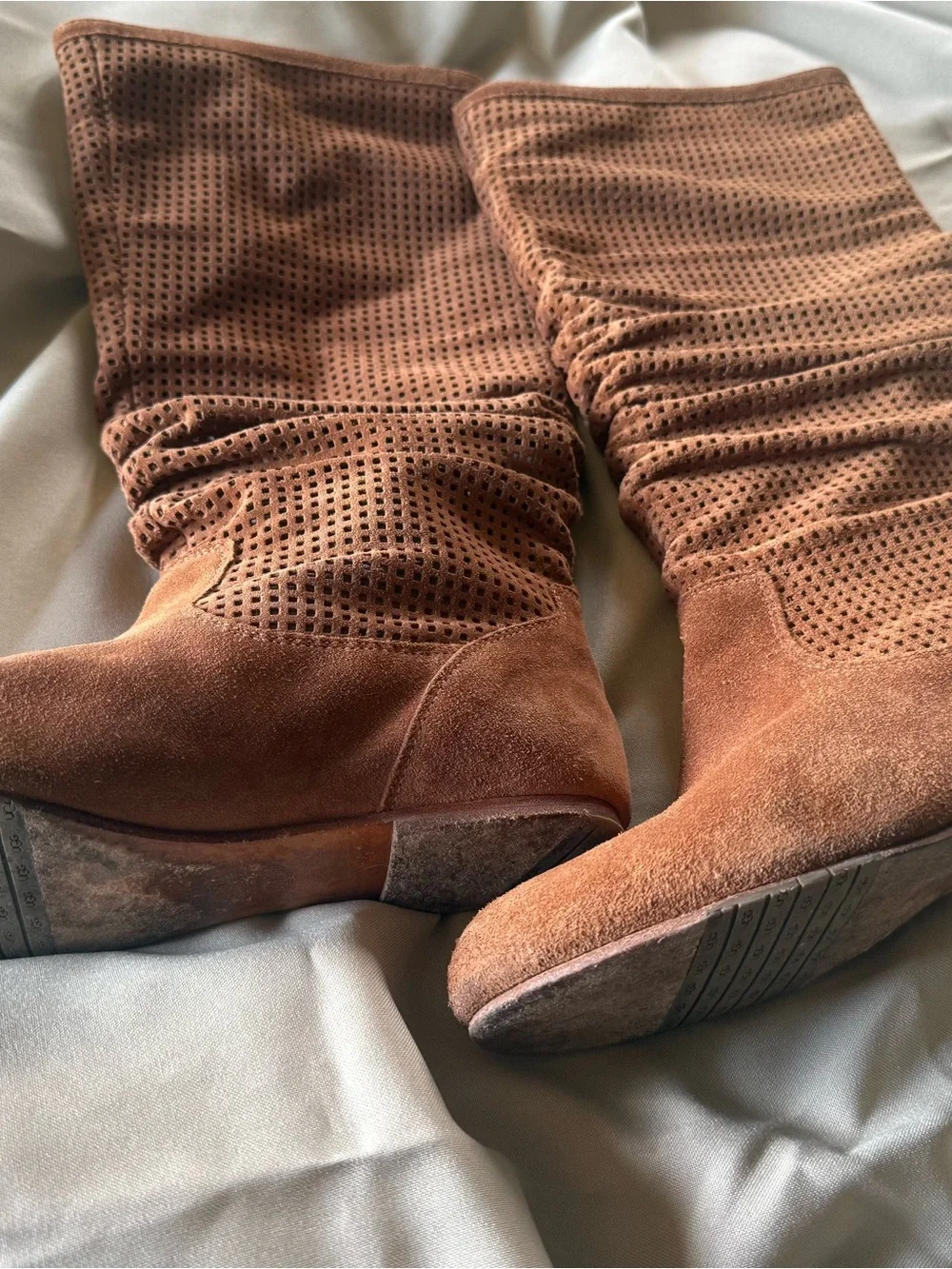UGG perforated suede